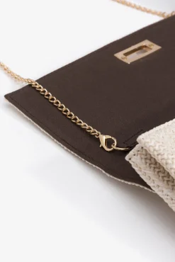 Vilanova Cartera de Mano Efecto Paja