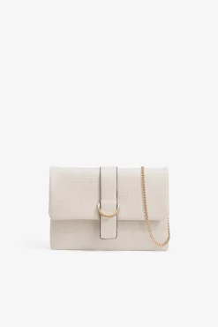 Vilanova Cartera de mano efecto piel con relieve