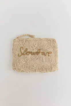 Slowlove Cartera maxi algodón estampada