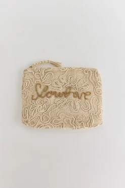 Slowlove Cartera maxi algodón estampada