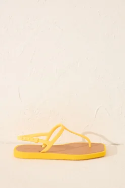 Women'secret Chanclas entrelazadas punta cuadrada