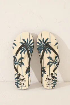 Women'secret Chanclas estampado Mickey Mouse