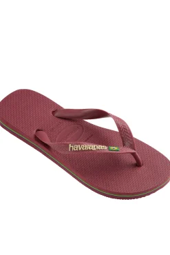 Havaianas Chanclas Hav. Brasil Logo Granate