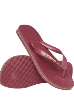 Havaianas Chanclas Hav. Brasil Logo Granate