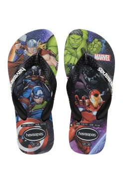 Crianças Havaianas Chanclas Hav. Kids Top Marvel Ii