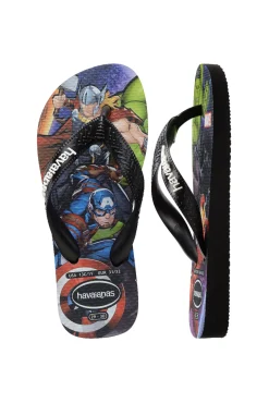 Crianças Havaianas Chanclas Hav. Kids Top Marvel Ii