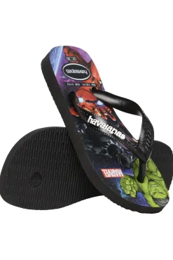 Crianças Havaianas Chanclas Hav. Kids Top Marvel Ii