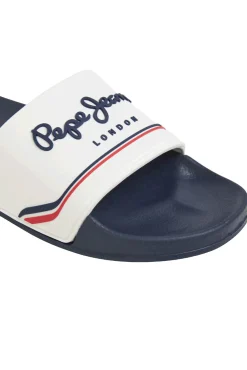 Pepe Jeans Chanclas Slider Con Logo