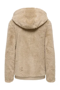 Only Maternity Chaqueta de pelo con cremallera maternity