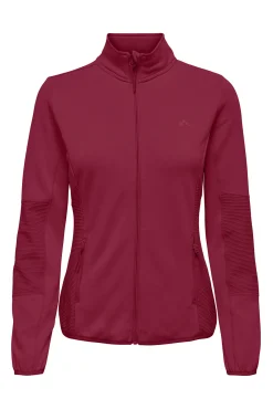 Only Play Chaqueta técnica cuello alto con cremallera