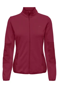 Only Play Chaqueta técnica cuello alto con cremallera