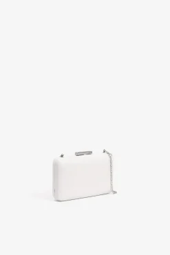 Vilanova Clutch efecto piel rectangular
