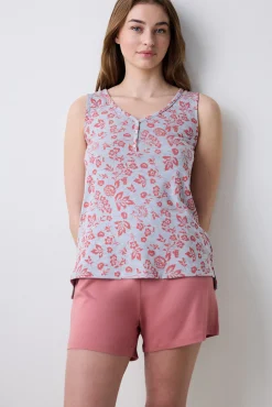 Penti Conjunto de pijama corto flores