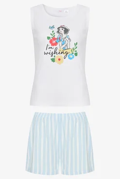 Penti Conjunto de pijama corto azul Blancanieves