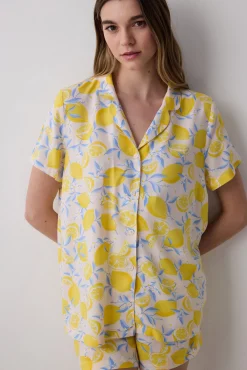 Penti Conjunto de pijama corto limones