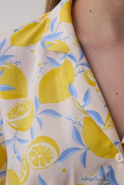 Penti Conjunto de pijama corto limones