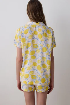Penti Conjunto de pijama corto limones
