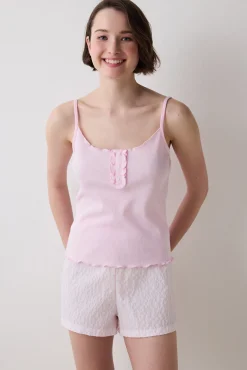 Penti Conjunto de pijama corto cuadros