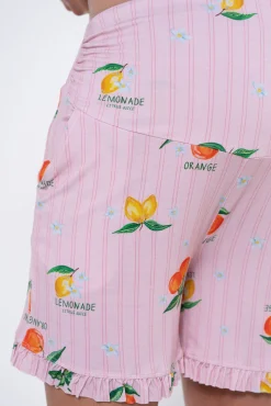 Ohma! Conjunto de pijama frutas premamá