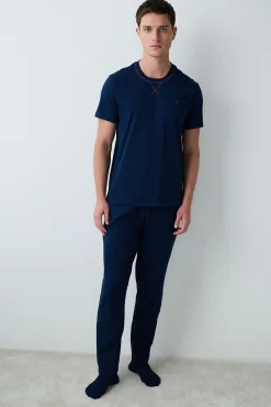 Penti Conjunto de pijama largo navy