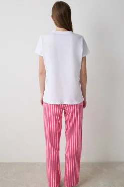 Penti Conjunto de pijama largo rayas