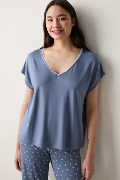 Penti Conjunto de pijama largo flores
