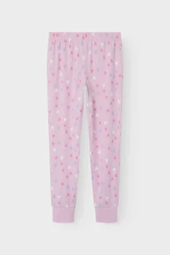 Crianças Name it Conjunto pijama corazones niña