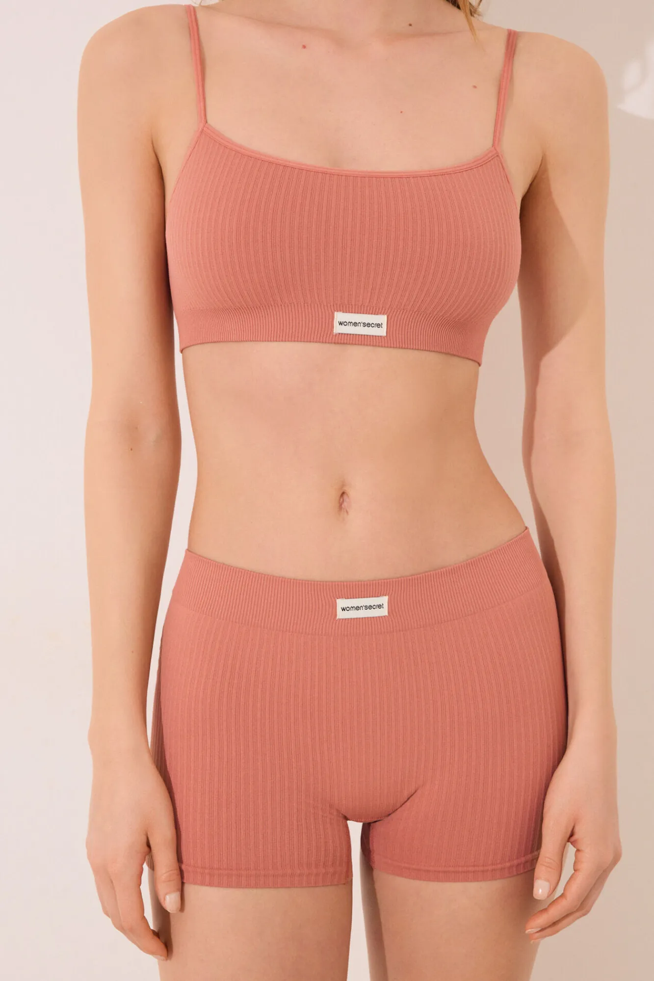 Women'secret Culotte canalé seamless