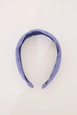 Women'secret Diadema pelo y blanco bordado