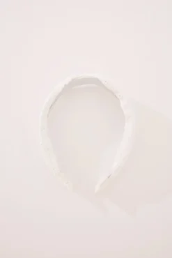 Women'secret Diadema pelo bordado suizo