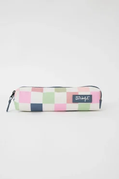 Mr. Wonderful Estuche - a cuadros