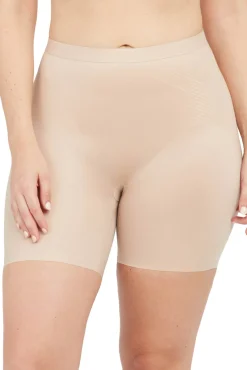 Spanx Faja pantalón moldeadora a la cintura con pierna corta
