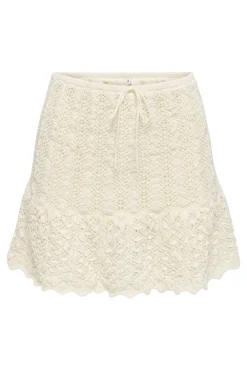 Only Falda corta crochet