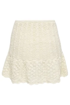 Only Falda corta crochet