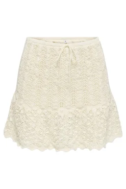 Only Falda corta crochet