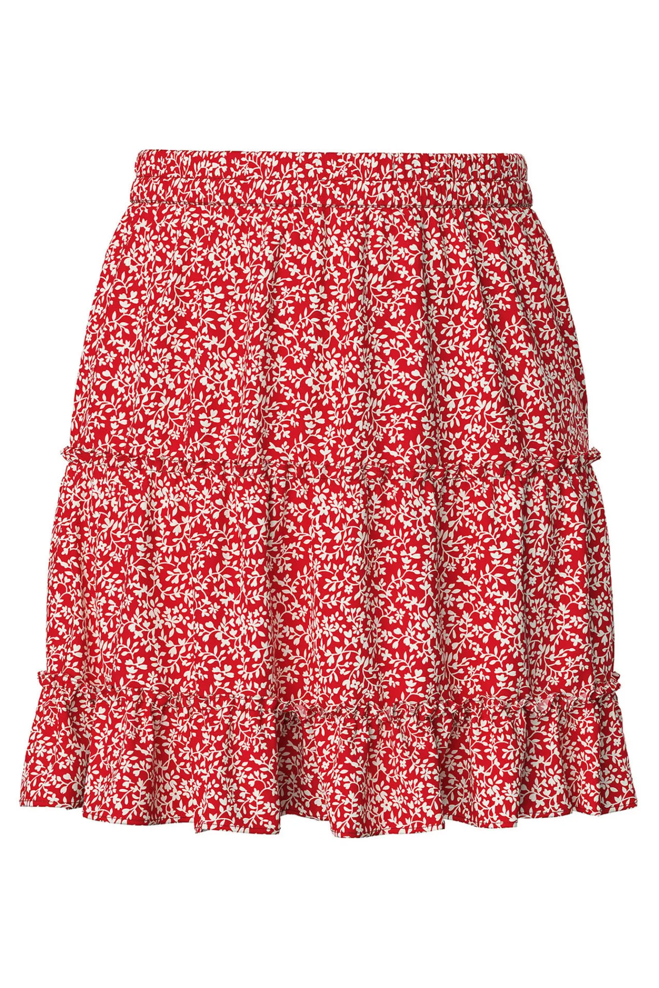 Pieces Falda corta de flores