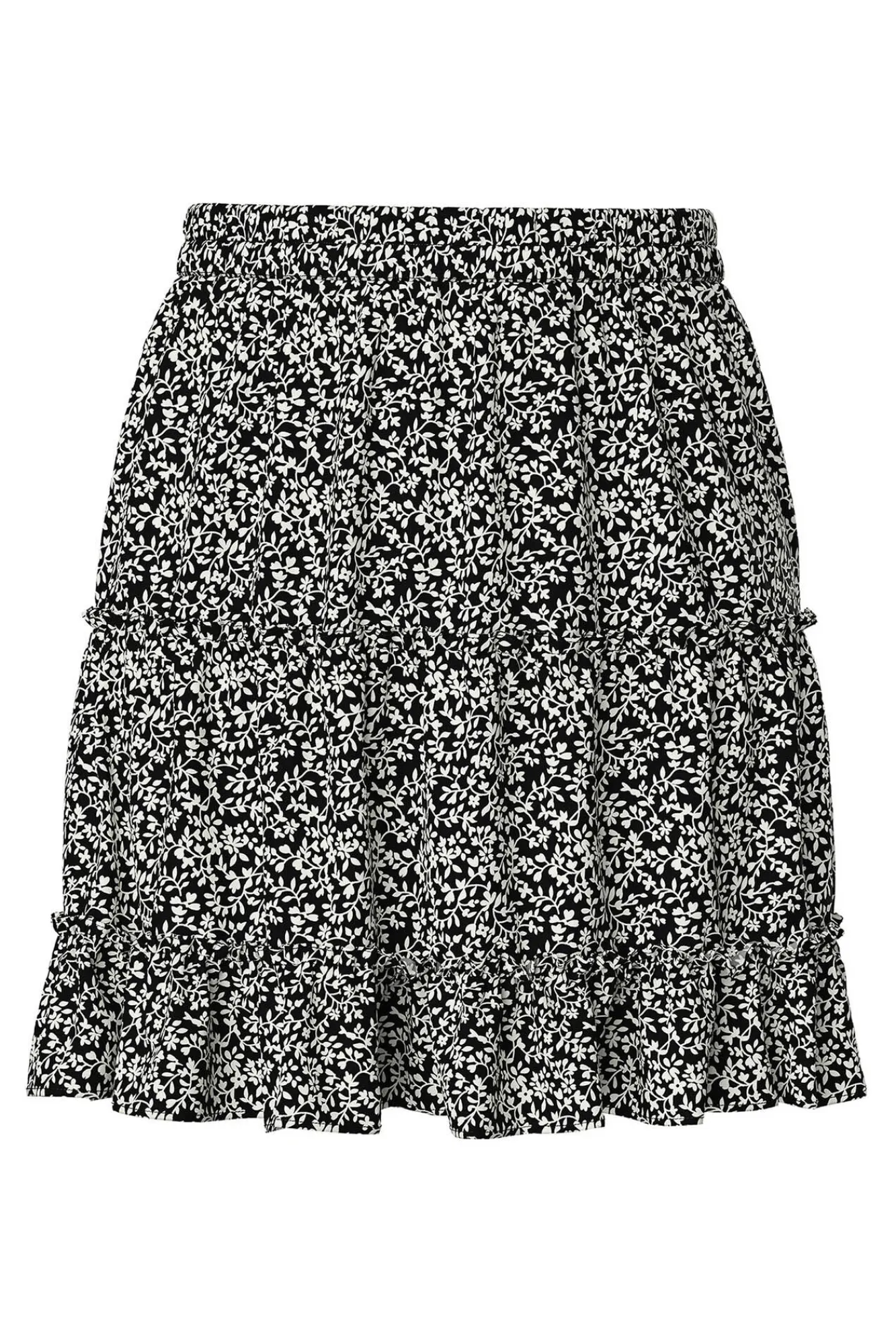 Pieces Falda corta de flores