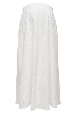 Only Maternity Falda midi cintura elástica maternity
