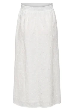 Only Maternity Falda midi cintura elástica maternity