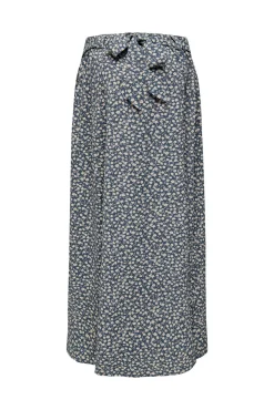 Only Maternity Falda midi estampado floral premamá