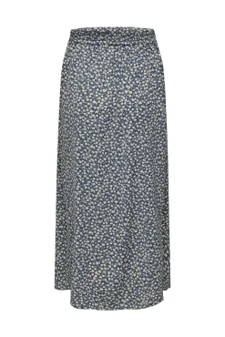 Only Maternity Falda midi estampado floral premamá