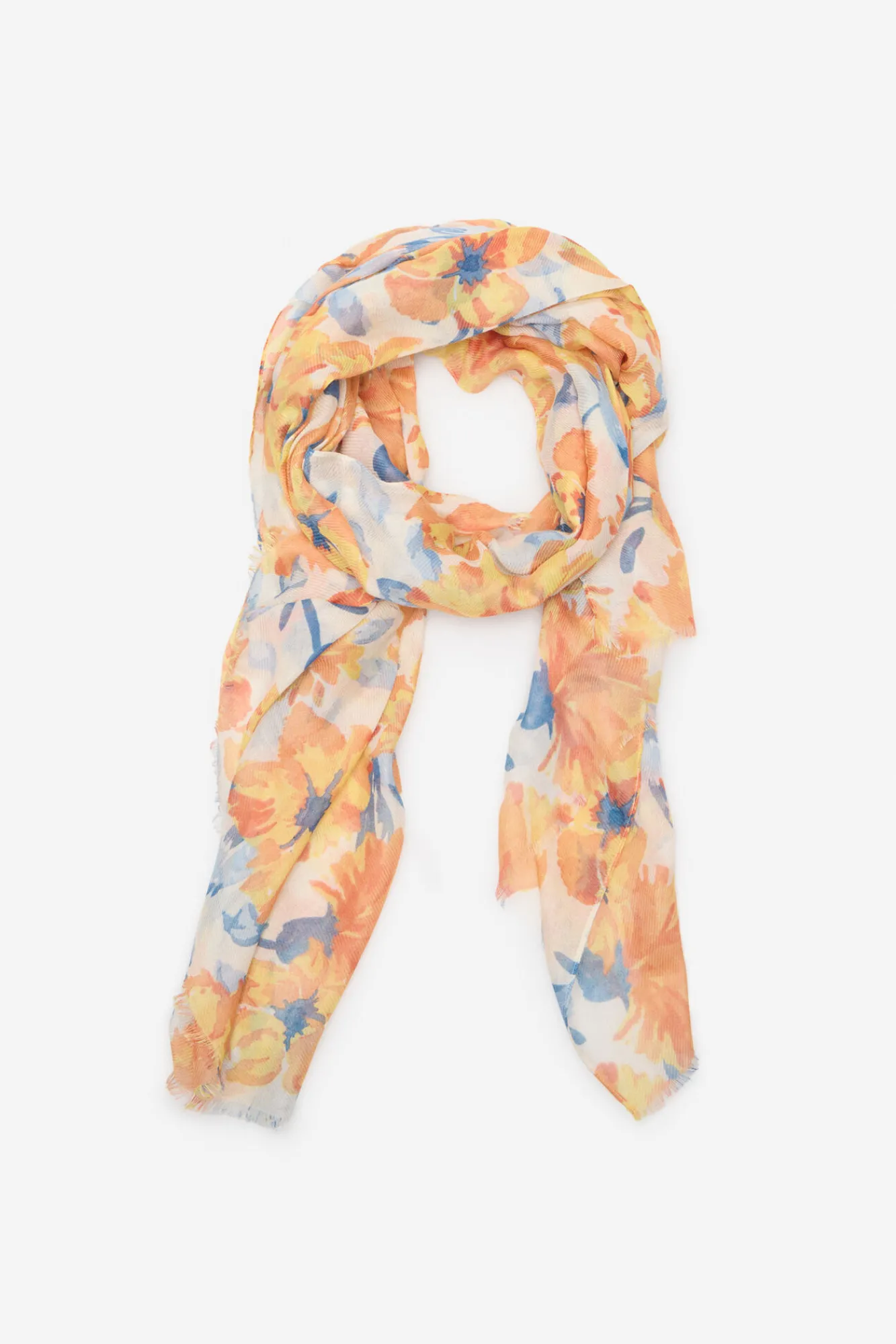 Cortefiel Fular floral multicolor