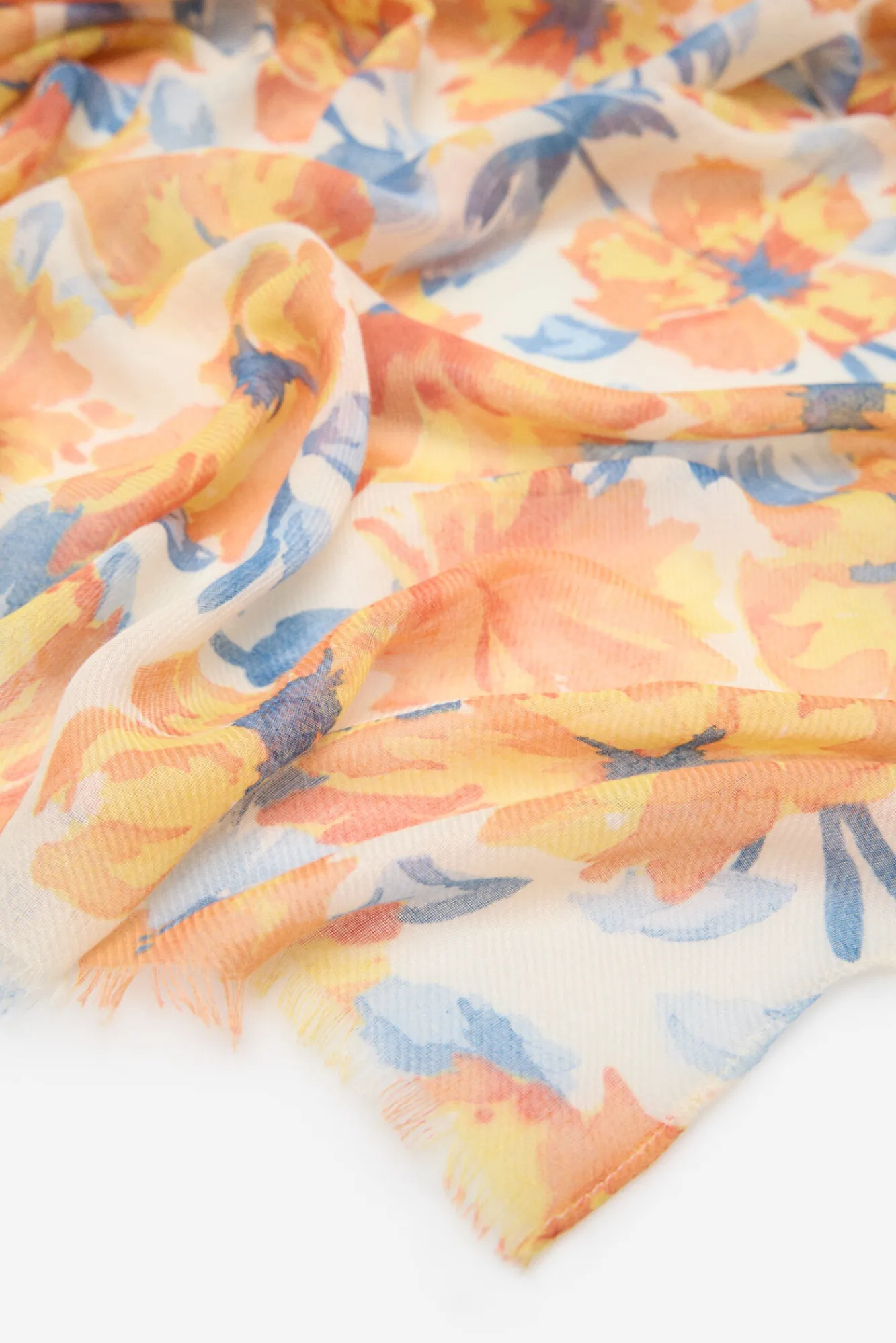 Cortefiel Fular floral multicolor