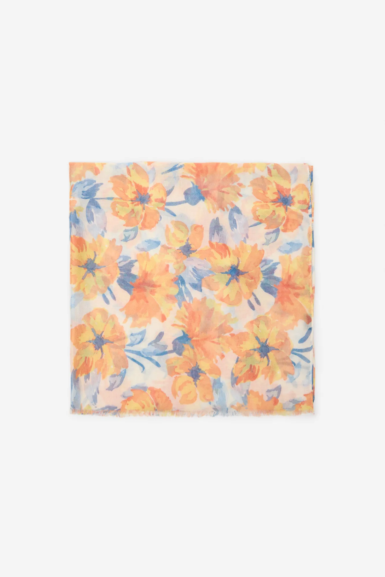 Cortefiel Fular floral multicolor