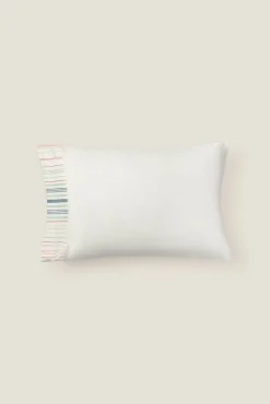Textura Funda almohada rayas seersucker