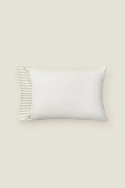 Textura Funda almohada rayas seersucker