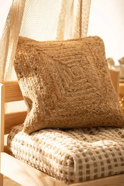 Calma House Funda de cojín Ural Natural 45x45 cm.