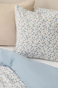Textura Funda nórdica algodón flores
