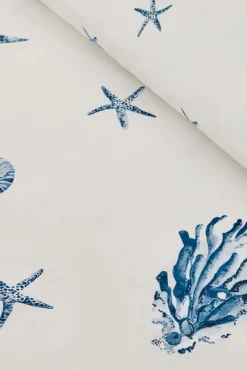 Textura Funda nórdica algodón motivos marinos