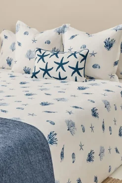 Textura Funda nórdica algodón motivos marinos